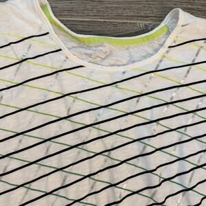 Catherine's Women's Geometric Tshirt 3x Plus Size Short Sleeve